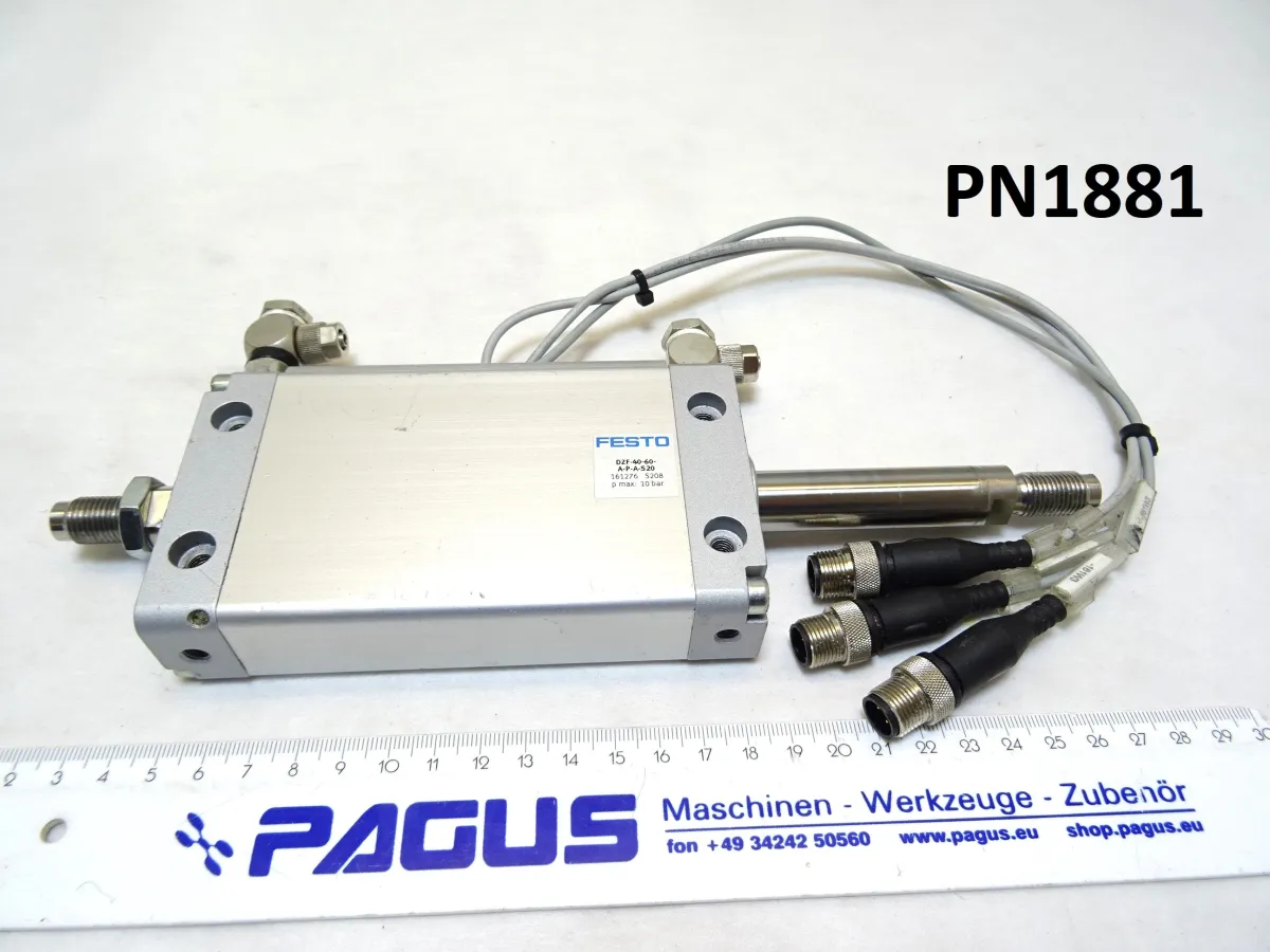 Festo Flachzylinder Hub 60 mm DZF-40-60-A-P-A-S20