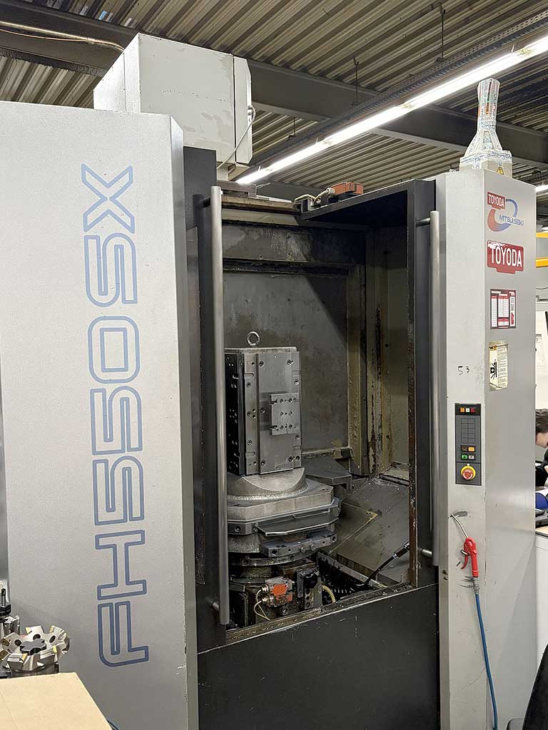 TOYODA MITSUI FH550SX Horizontalbearbeitungszentrum 4-Achsen