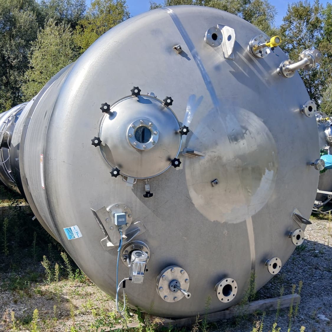 Hinke Tankbau 48100 Liter Lagertank aus V4A