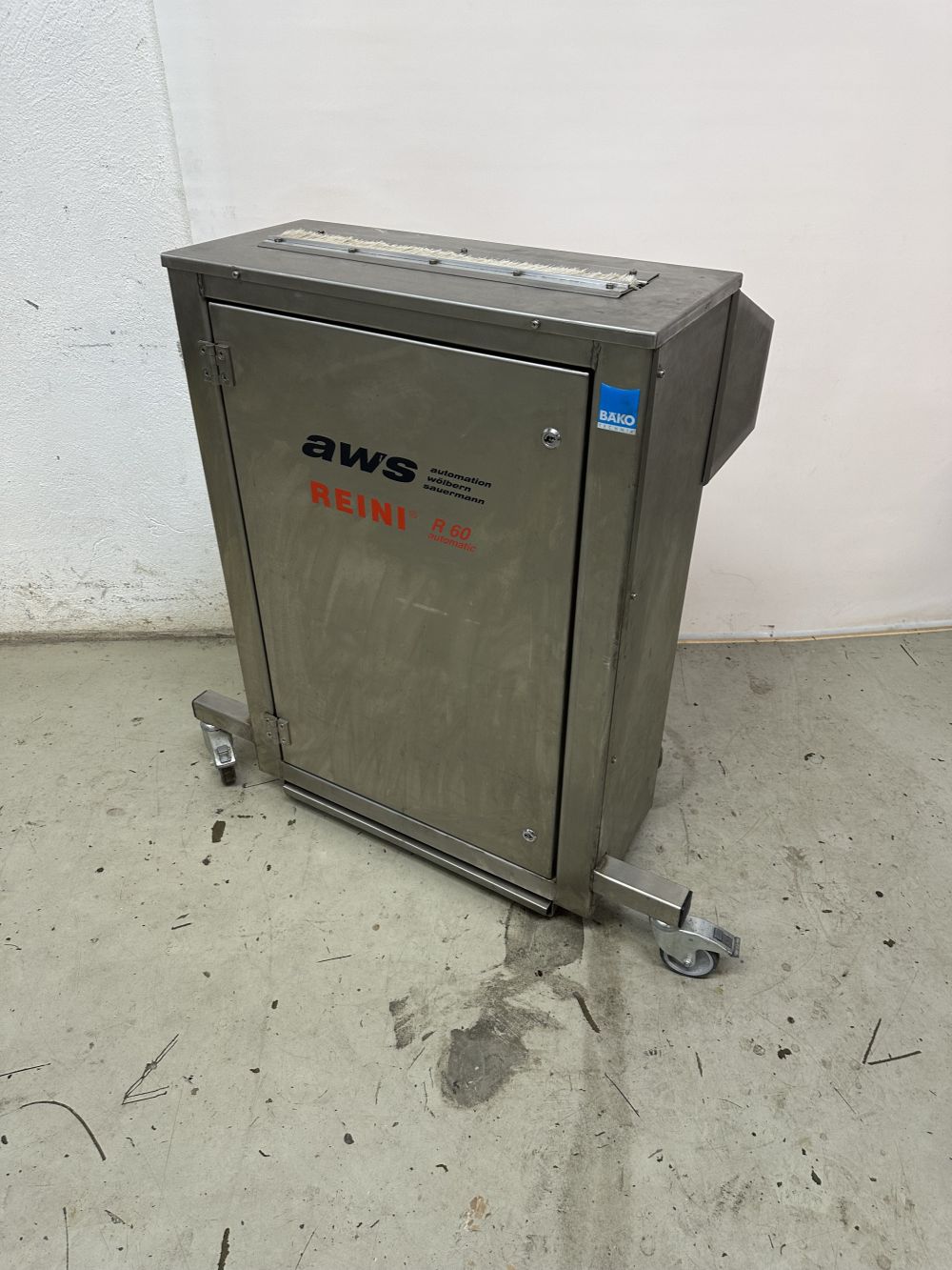 AWS Reini R60L Blechputzmaschine