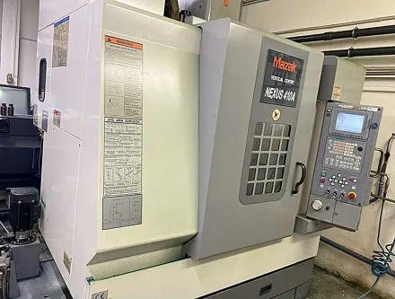 Mazak Vertical Centre Nexus 410A Vertikales Bearbeitungszentrum – RESALE