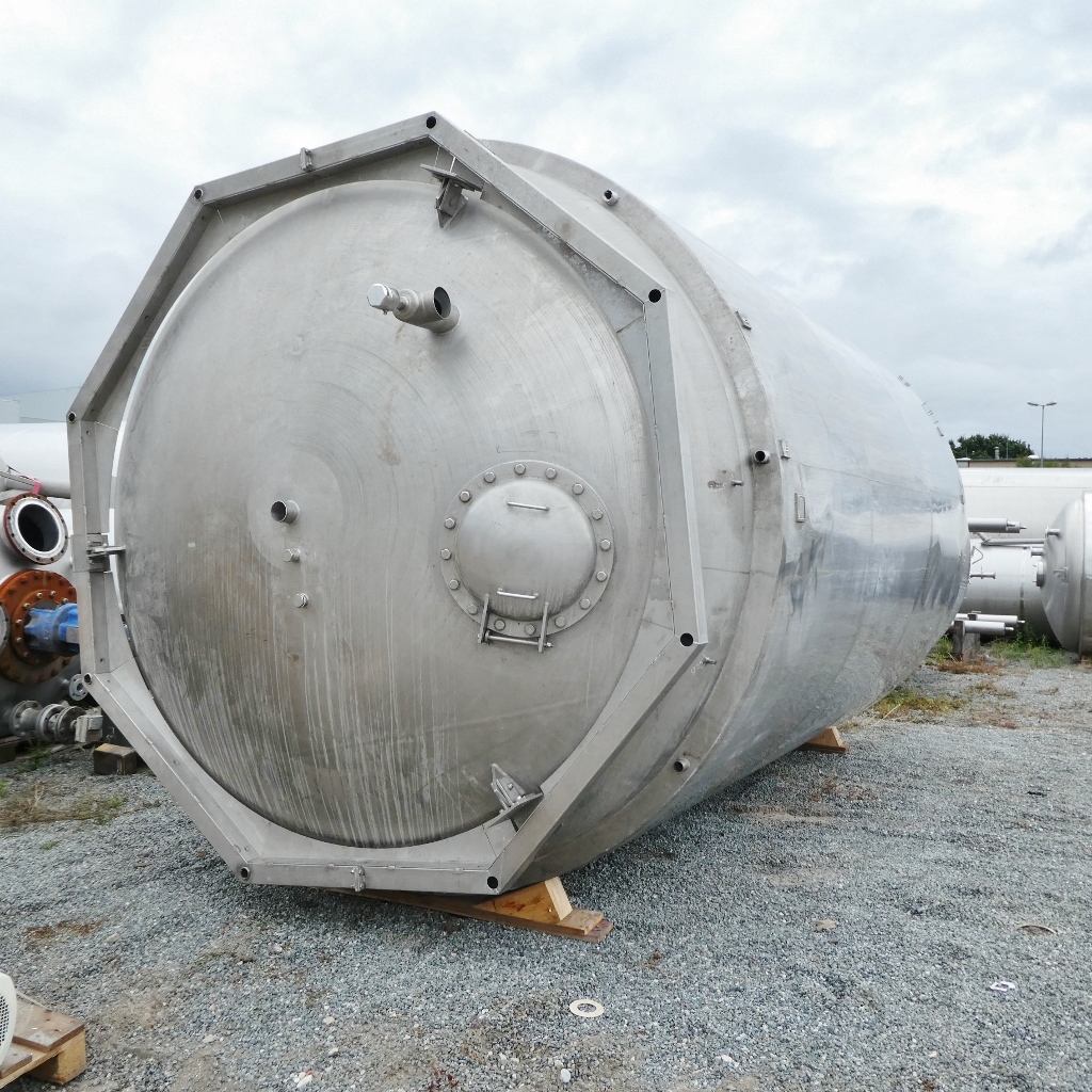 AURICH Edelstahl 30395 Liter kühlbarer Druckbehälter / Steriltank a