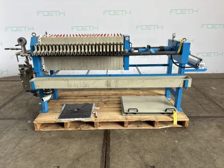 Simex SPK 47 Model 25/30 (3,9 m2) - Filterpress Filterpressen – RESALE