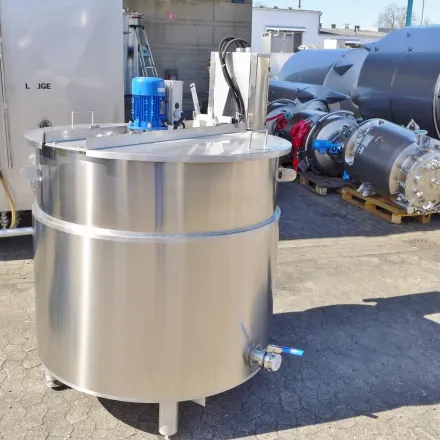 Behälter Kg 1000 Liter elektrisch beheizbarer Rührw – RESALE