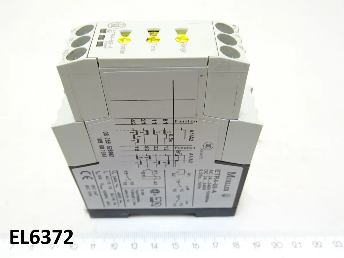 Moeller Zeitrelais ETR4-69-A, 0,05 s - 100 h