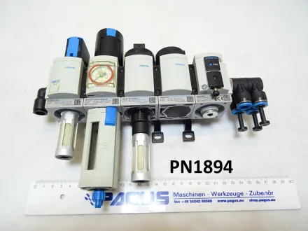 Festo Wartungseinheit MSB4-1/4+EM1+LFR+EE+DL+FRM-WP – RESALE