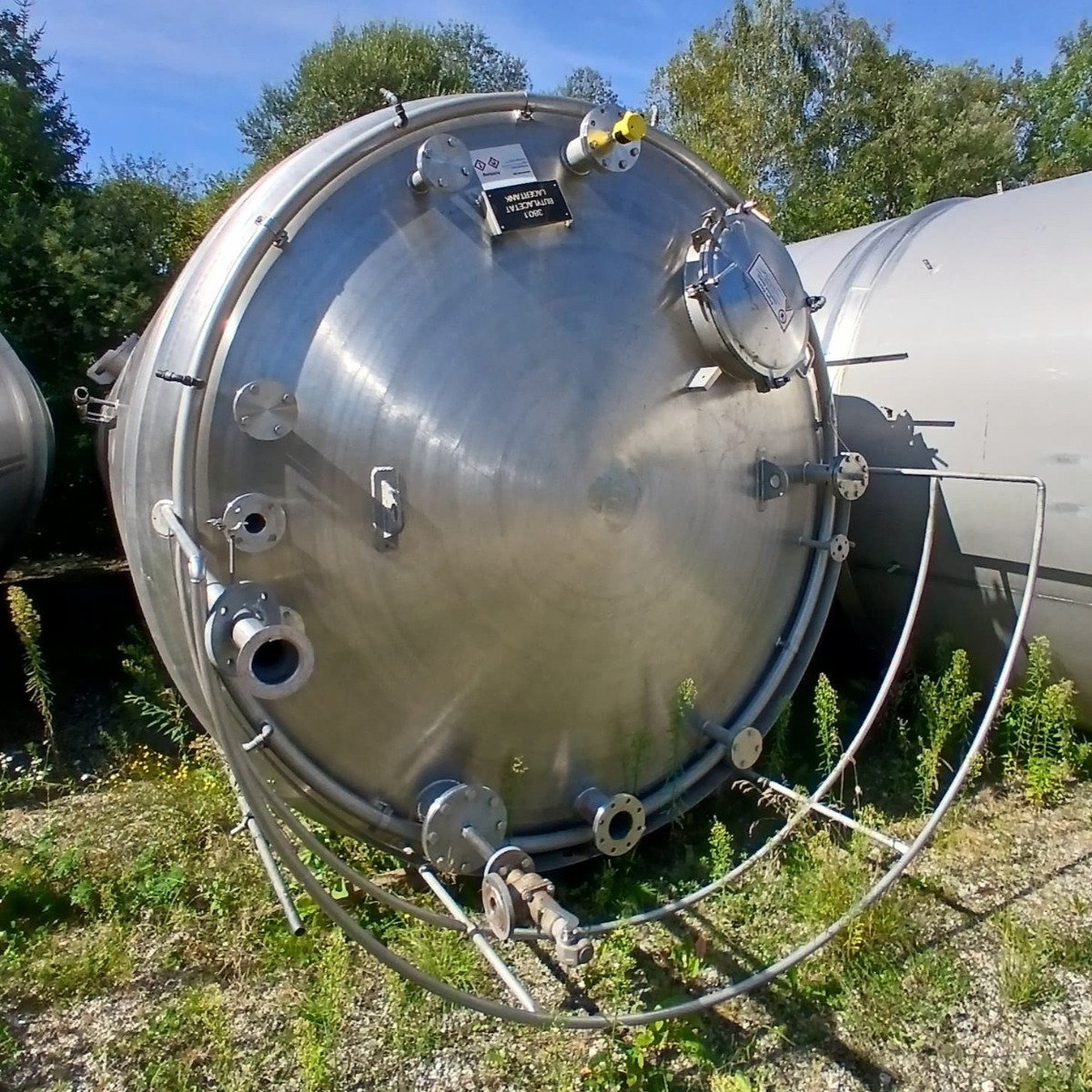 ALBI Alois Binderberger 67000 Liter Lagertank aus V4A