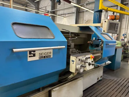 Seiger SLZ-570 E x 1500 Heidenhain Manual Plus Zyklendrehmaschine – RESALE