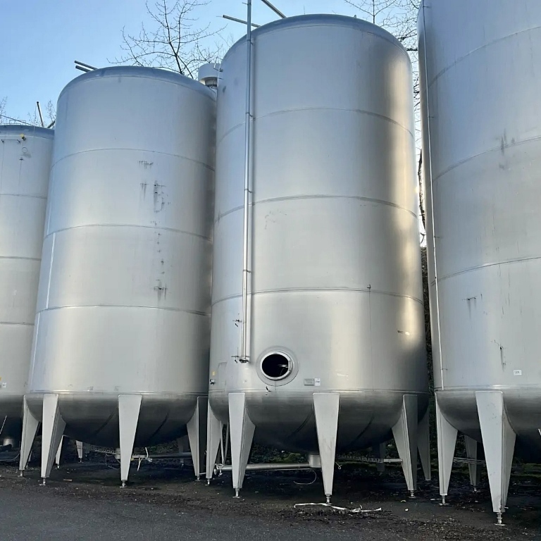 RIEGER Behälterbau 83500 Liter Lagertank aus V2A
