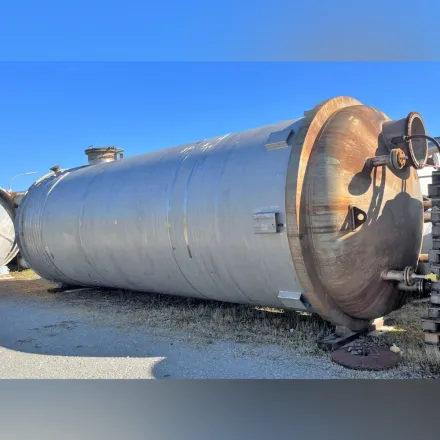 Schleifenbaum & Weber 49338 Liter heiz-/ kühlbarer Druckbehälter aus V4A – RESALE