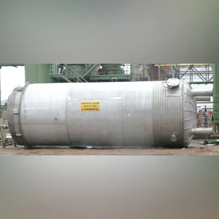 100000 Liter heiz-/kühlbarer Behälter aus V4A – RESALE