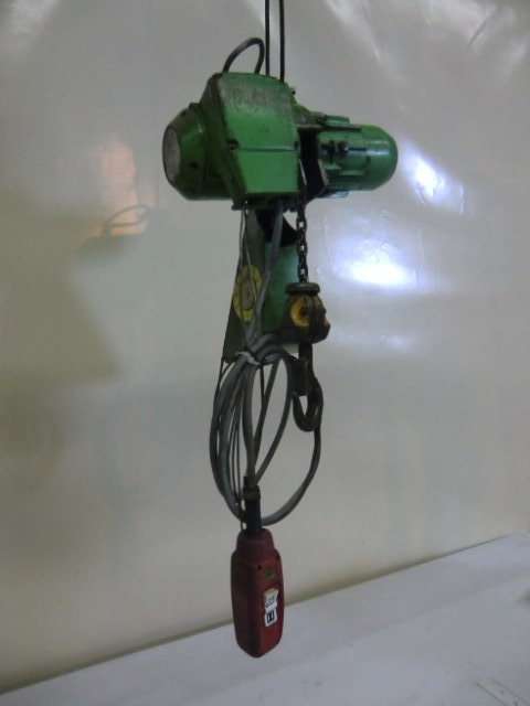 Stahl Elektrokettenzug 50 kg