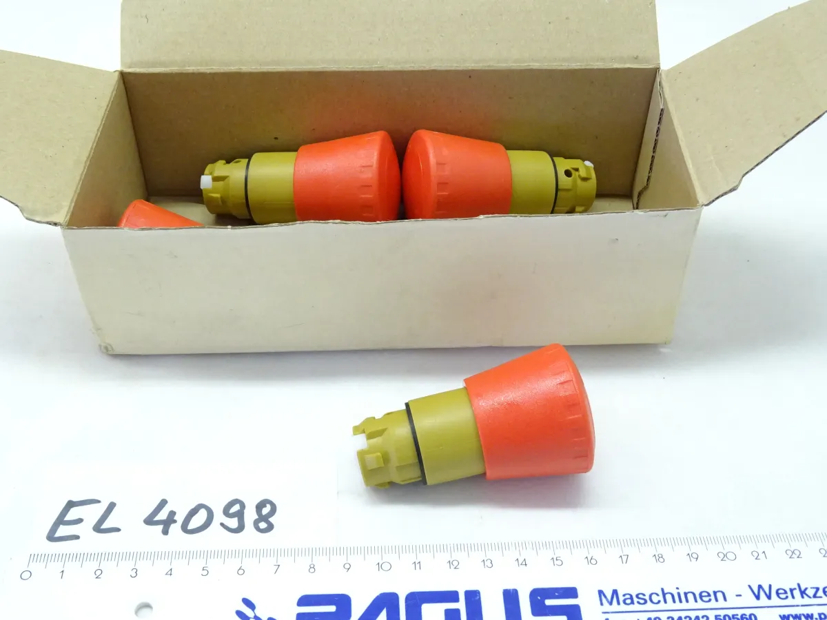 Siemens NOT-AUS Pilzdruchtaster 3SB1 000-1MC00, 4 Stück