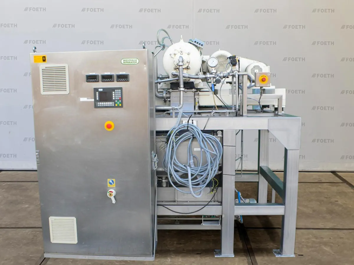 GEA Westfalia Tricanter SCA 220-02-33 - Decanter Kunststoff und Gummi