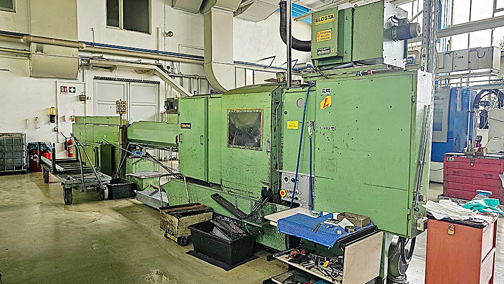 Schütte SF 42/SF 51 DNT CNC Mehrspindeldrehautomat