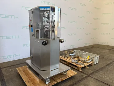 Korsch Pressen XL100 - Rotating tablet press Rotierende Tablettenpressen – RESALE