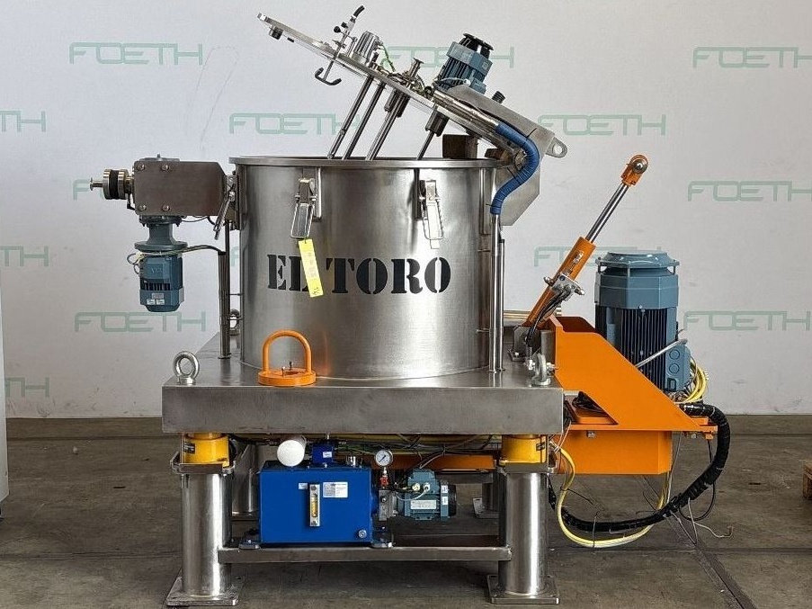 Riera Nadeu 200D 800 x 400 PI (solid wall) - Basket centrifuge Trommelzentrifugen