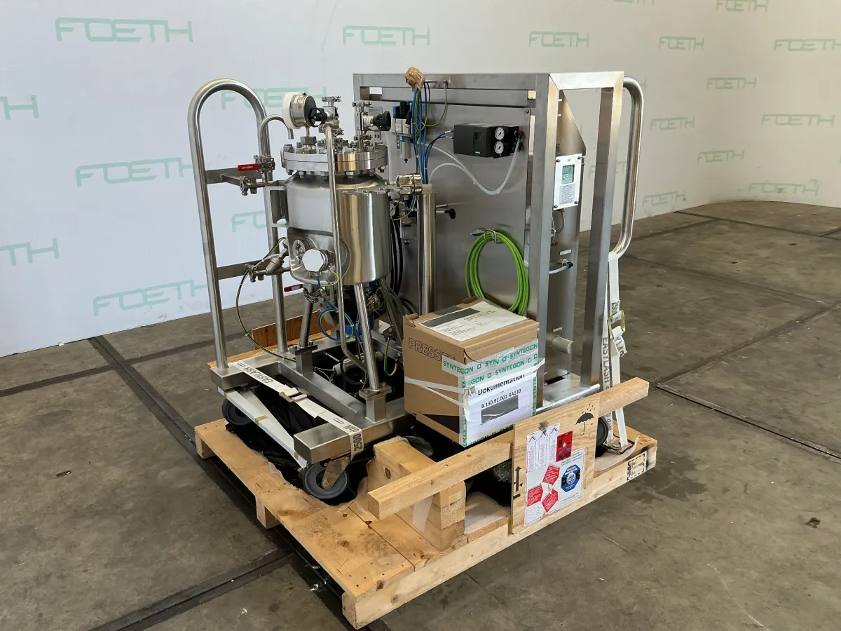 Pharmatec 15 L mobile pharma reactor - NEW - Bioreactor Lösungsmittel