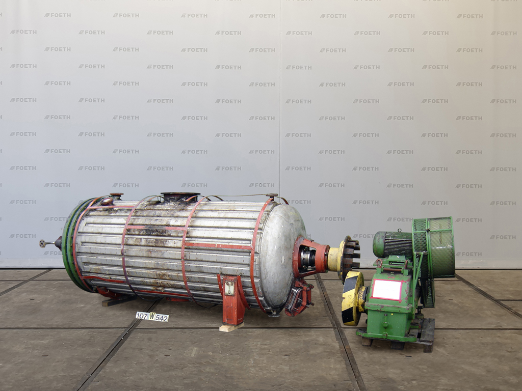 Vevey 4000 Ltr - Paddle dryer Biotechnologie
