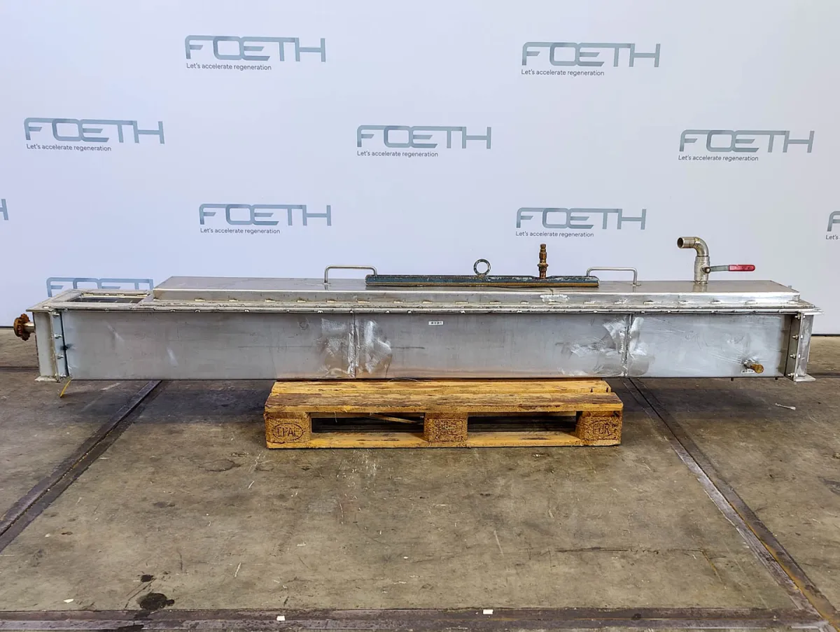 Horizontal screw conveyor Lebensmittelzusätze