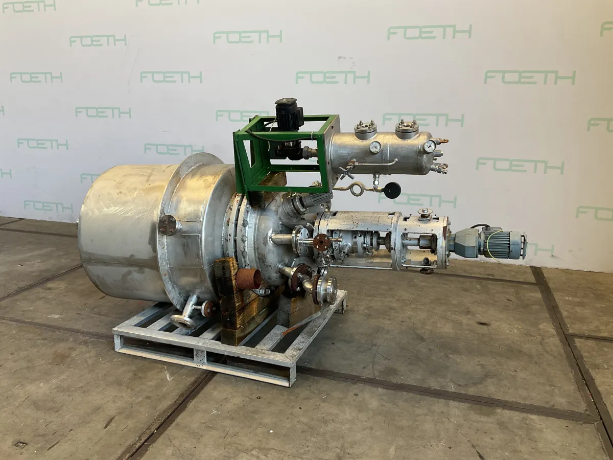 Chemie Erfurt-rudisleben 315 L (low pressure) - Stainless Steel Reactor Lösungsmittel