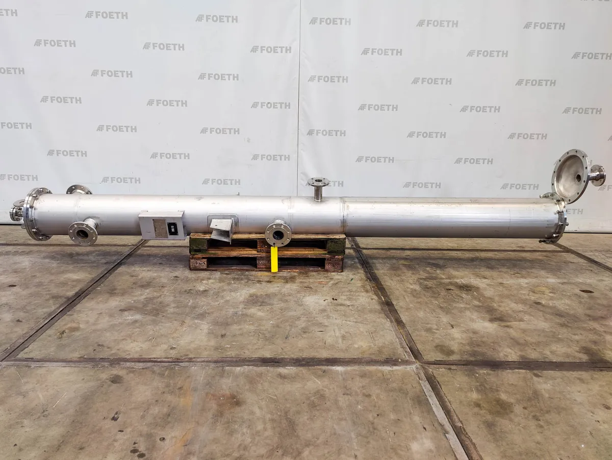 Apparatebau Shell and tube heat exchanger Biotechnologie