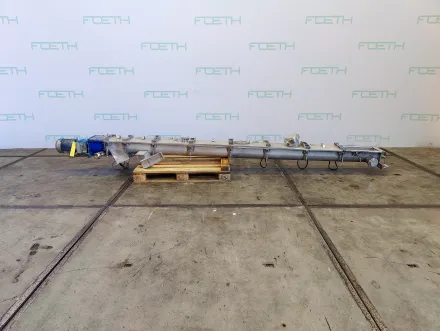 inclined Vertical screw conveyor Molkerei – RESALE