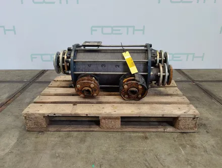 Gab Neumann H-B-0,8 0,8² - Shell and tube heat exchanger Molkerei – RESALE