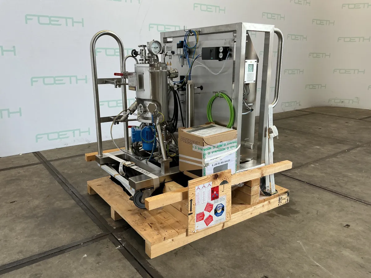 Pharmatec 6 L mobile pharma reactor - NEW - Bioreactor Bioreaktoren