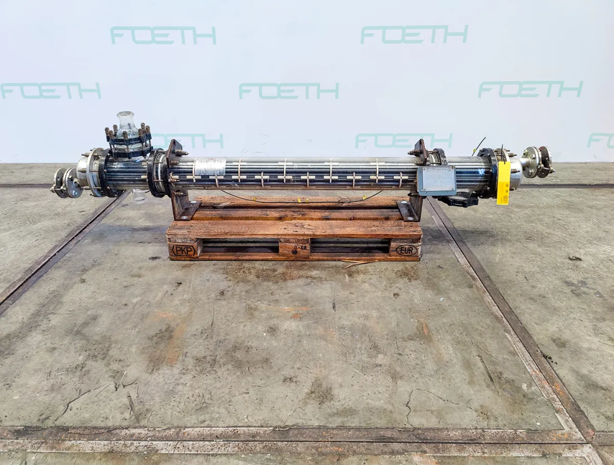 QVF Glasstechnik ROB 32/150/SH/3/SIC - 3,2 m² - Shell and tube heat Tierfutter