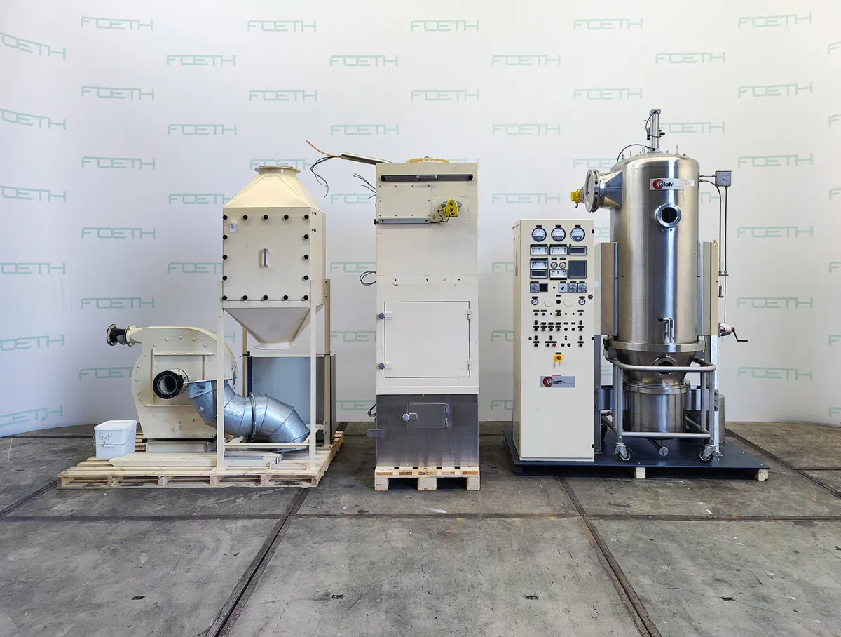 Glatt WST TF-N-30 - Fluid bed dryer batch Futtermittelzusatzstoffe