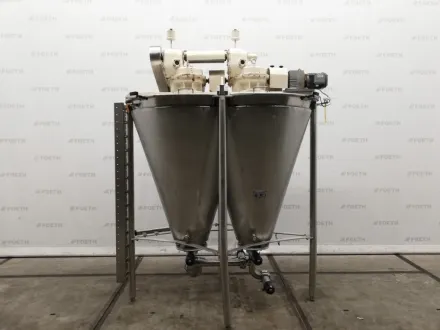 Hosokawa Nauta Dc 600 - Conical mixer Konische Mischer – RESALE