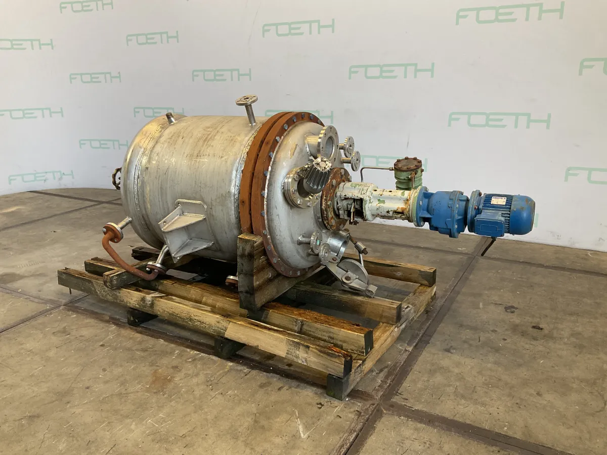 Sombroek Zaandam 600 L Anchor stirrer - Stainless Steel Reactor Edelstahlreaktoren