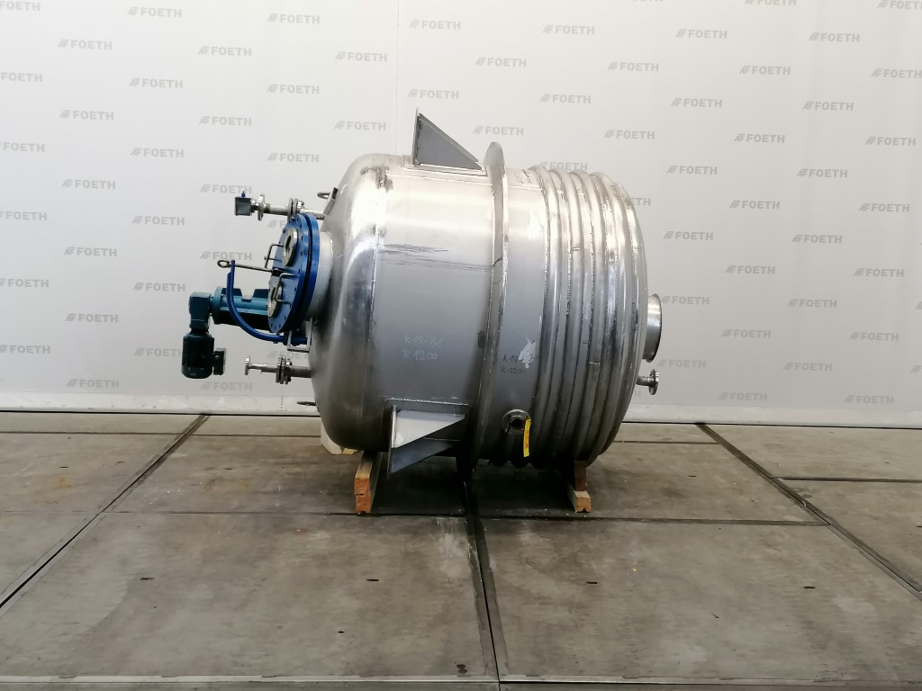 Jeger 4.000 L - Stainless Steel Reactor Edelstahlreaktoren