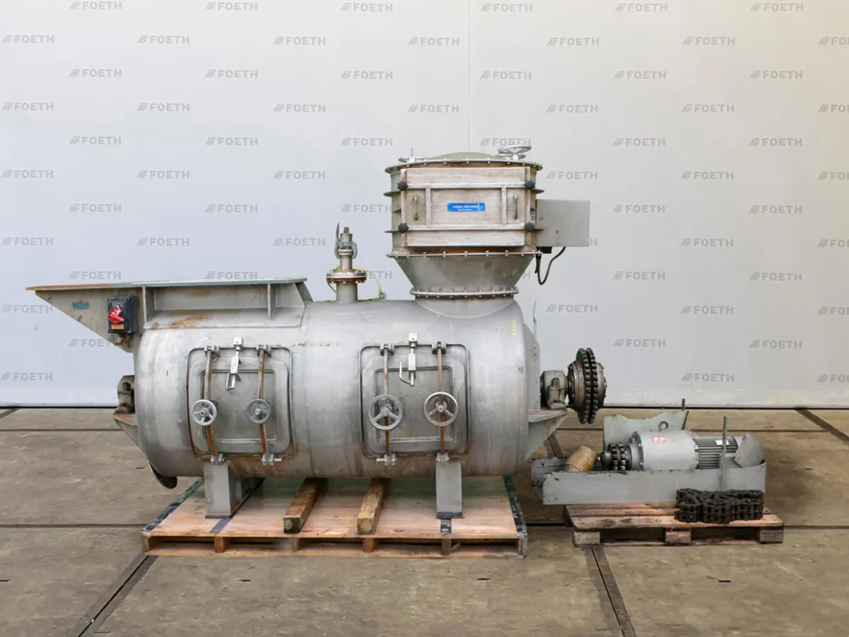 Dinnissen 2.000 l - Ribbon blender Tierfutter