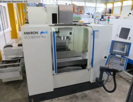 Mikron VCE 800 W Pro Bearbeitungszentrum - Vertikal – RESALE