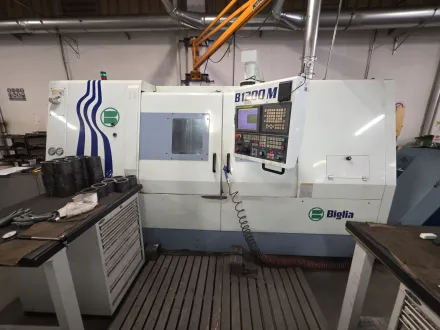 Biglia B 1200/M CNC-Drehmaschine mit angetriebenen Werkzeugen – RESALE