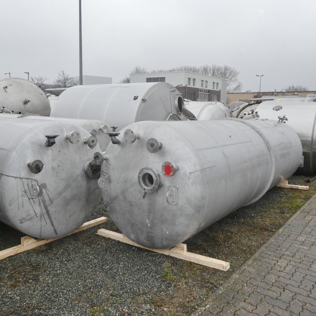 Gebr. Hagemann Beckum 10600 Liter Behälter aus V2A mit TÜV-Papieren