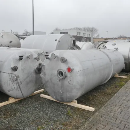 Gebr. Hagemann Beckum 10600 Liter Behälter aus V2A mit TÜV-Papieren – RESALE
