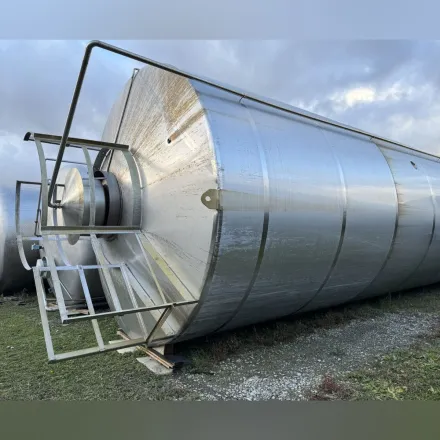 100000 Liter isolierter Lagertank aus V2A mit seit – RESALE