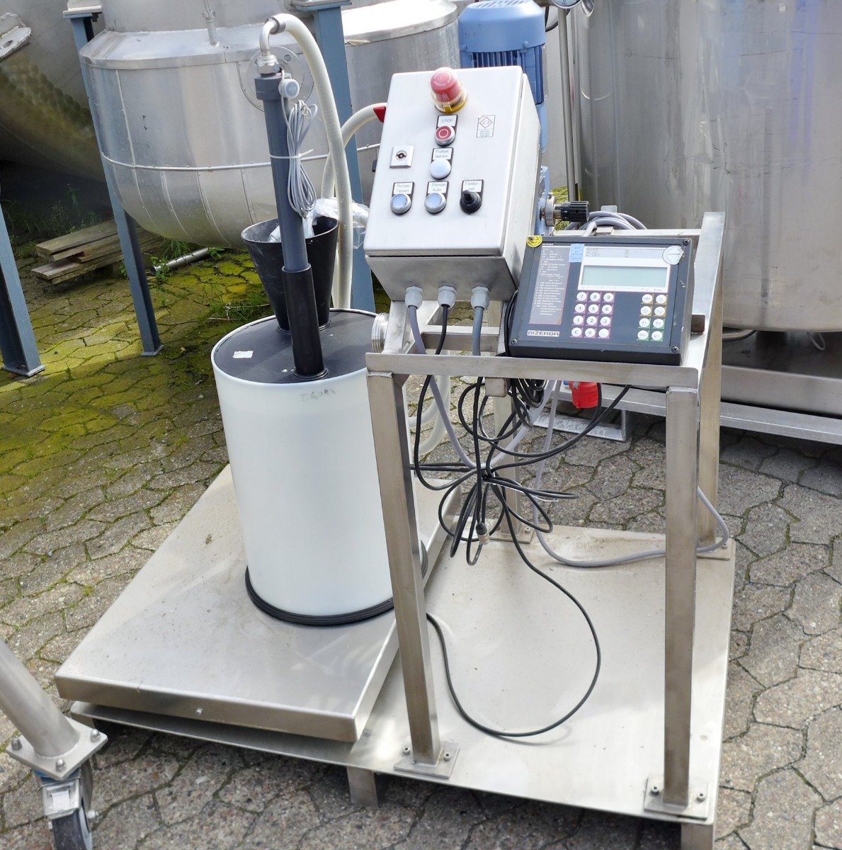 Dosieranlage mit integrierter Sera Membran-Förderp