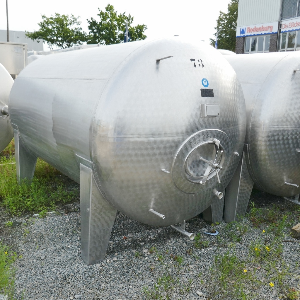 W. Ortmann 6000 Liter liegender Druckbehälter / Sektdrucktank