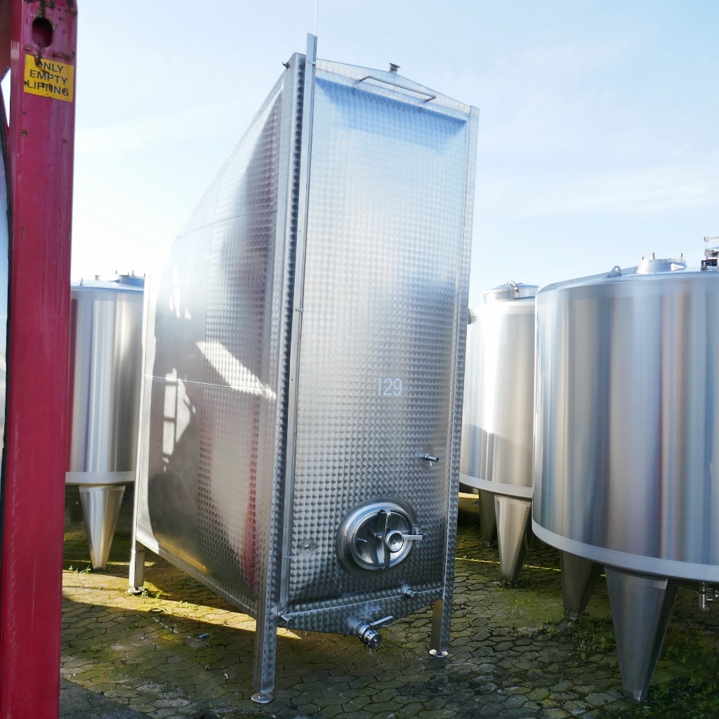RIEGER Behälterbau 8800 Liter Rechteckbehälter aus V2A