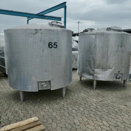 3500 Liter isolierter Mischbehälter aus V2A mit Pr – RESALE