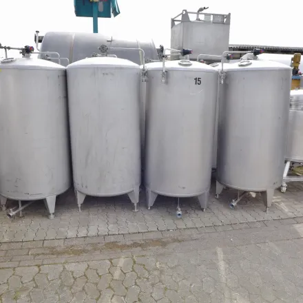 1000 Liter Behälter aus V2A – RESALE