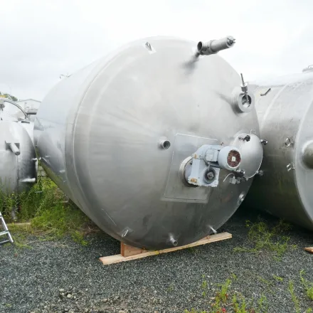 Aurich Edelstahl 17620 Liter isolierter Rührwerksbehälter aus V2A m – RESALE