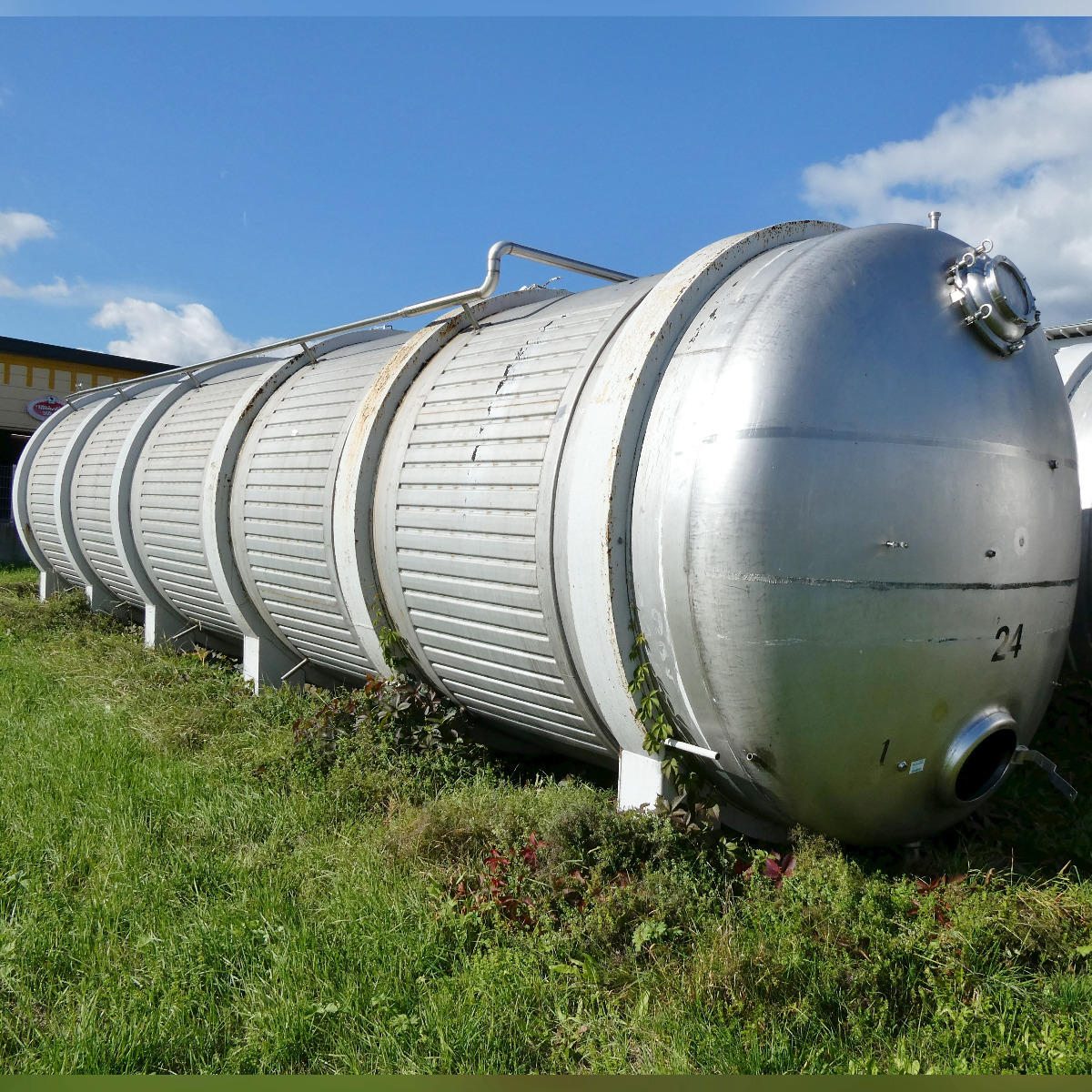 72500 Liter heiz-/kühlbarer horizontaler Behälter