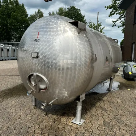 Martin Rosa Kg 6200 Liter horizontale Druckbehälter aus V2A – RESALE