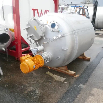 Rothenburg 2000 Liter heiz-/kühlbarer Druckbehälter aus V4A m – RESALE