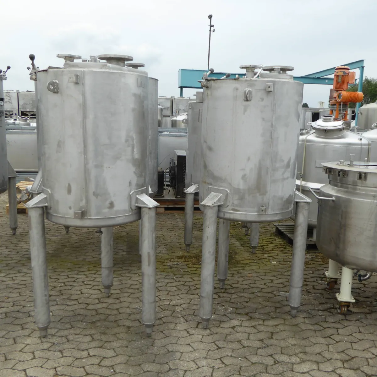 550 Liter ex-geschützte Rührwerksbehälter aus V2A